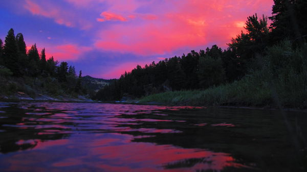 River trip on Sun river in Montana...