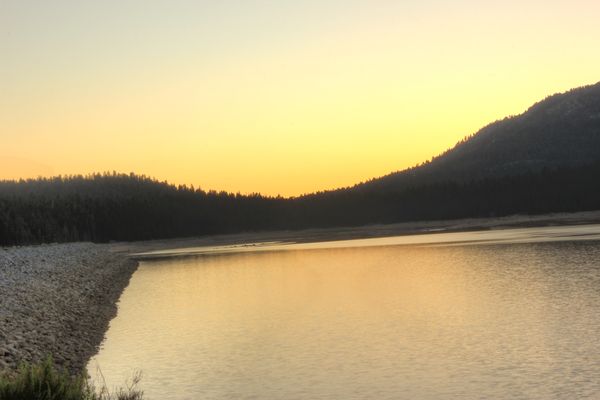 Edison Lake sunset...