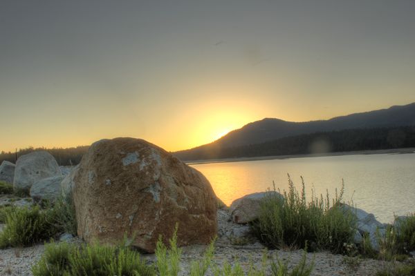 Edison Lake sunset...