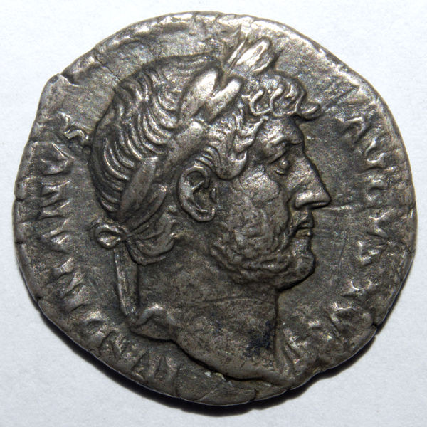 Hadrian denarius...