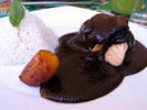 Mole Negro (chocolate is an ingredient) in Oaxaca ...