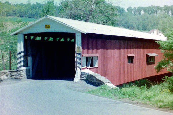 Jackson Sawmill Covered Bridge, Bart, PA...