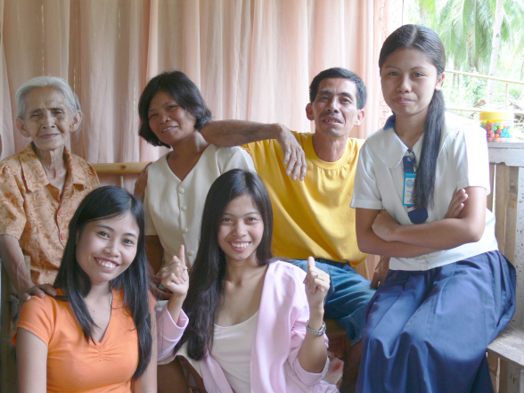 My wife's family in Mindanao 2006...