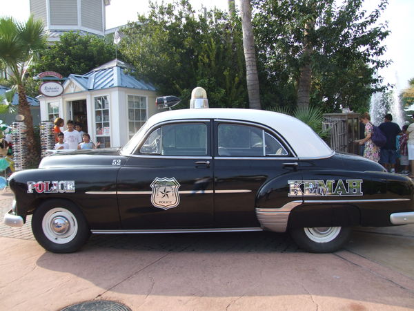 old police car Kemah Tx...