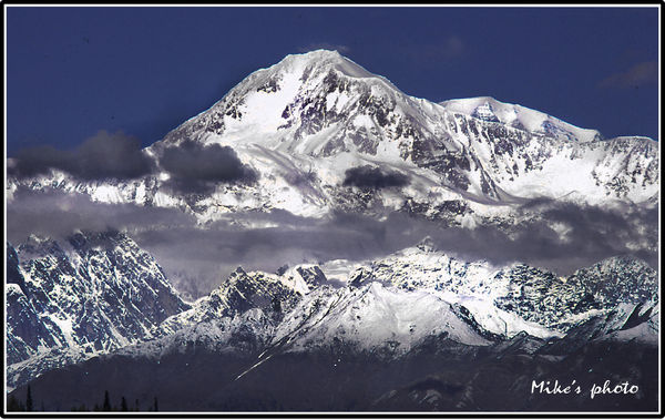 Highest point in North America, Mt. McKinley...