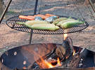 Grillin Corn,Potatoes and Hot Dogs...