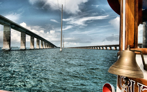 7 Mile Bridge - Florida Bay to Atlantic Side...
