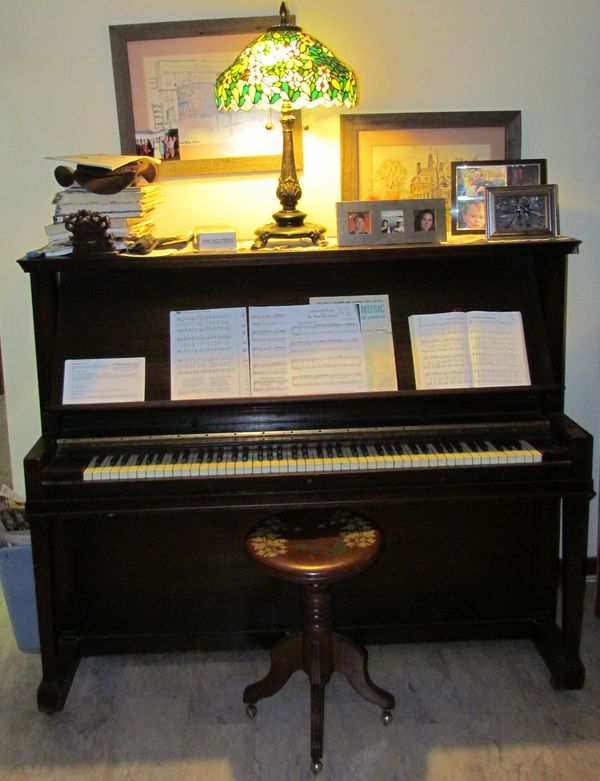 My wonderful old piano...