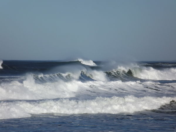 ocean waves...