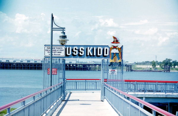 USS Kidd Entrance Ramp...