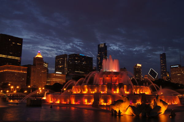Chicago Buckingham fountain...
