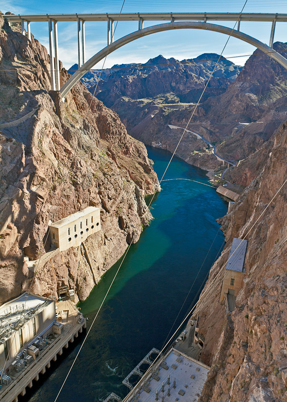 River Area Downstream of Hoover Dam...