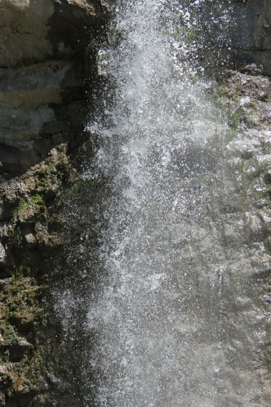 close up of Battlecreek waterfall...
