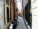 Old Stockholm cobblestone alleys...
