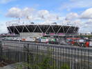 The olympic stadium 2012 in the building stage...