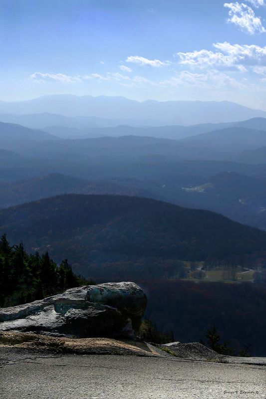 View from Grandfather Mountain, NC....