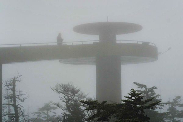 Clingmans Dome Clouded Over (two years in a row)...