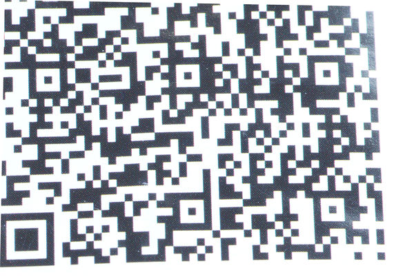 QR code used to reach a website by scanning...