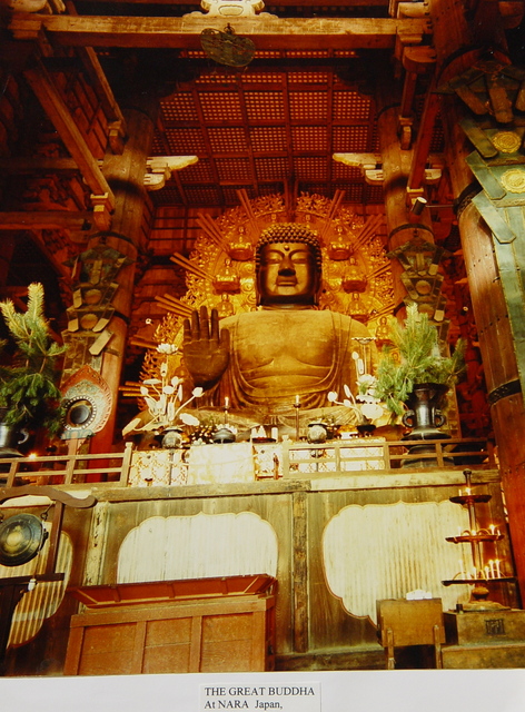 the Daibutsu (Nara Jjapan)...