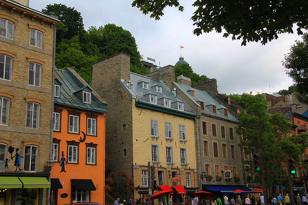 This is called Le Petit Champlain which is a stree...