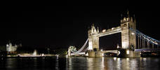 Tower Bridge - London, on the left is the Tower of...