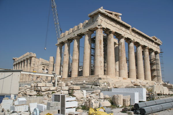 Parthenon, Athens, 2007, Canon 20D...