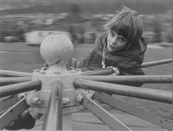 Jamie on Roundabout 1970...