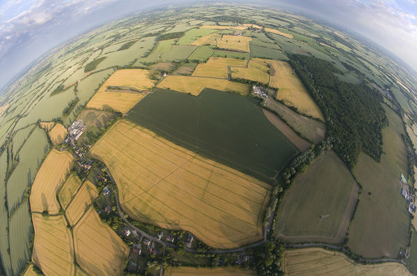 Essex from a balloon...
