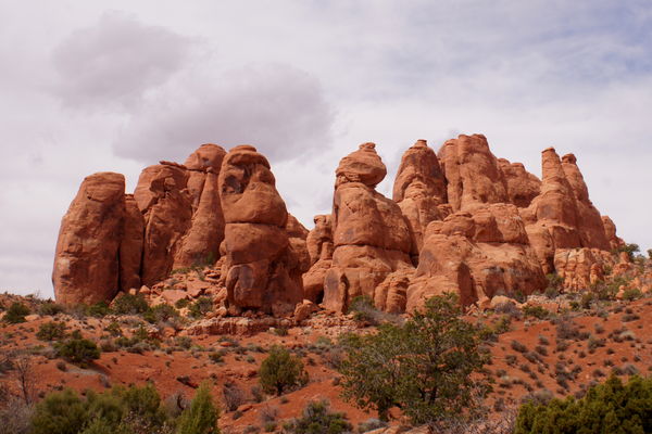 Being at Arches park is like being in another worl...