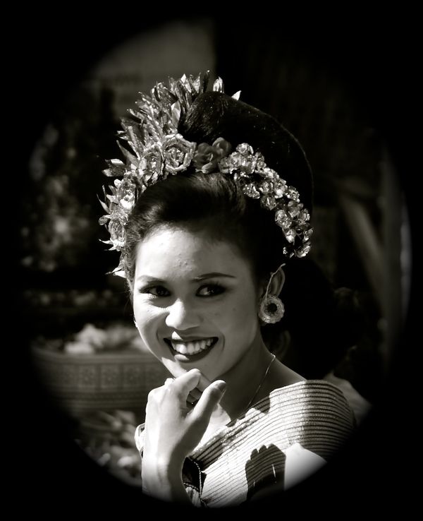 Balinese Girl at ceremony 1...