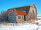 Old Barn at Ft. Saskatchewan....