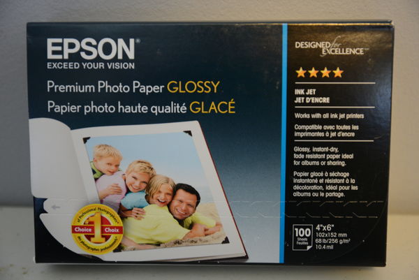 Epson 4 x 6 Premium Photo Paper...