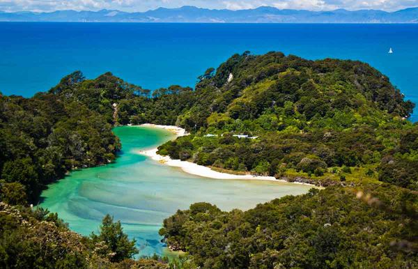 View from The Abel Tasman National Park...