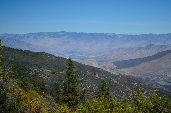 Lake Isabella off in the distance...