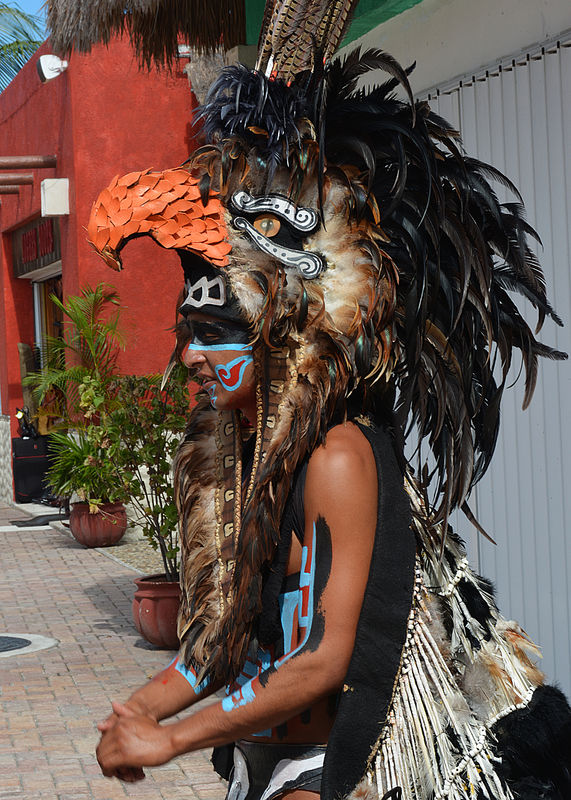 native dancer at Cozumel...