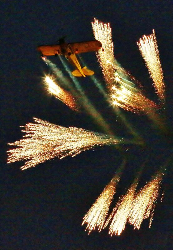Flying Fireworks...