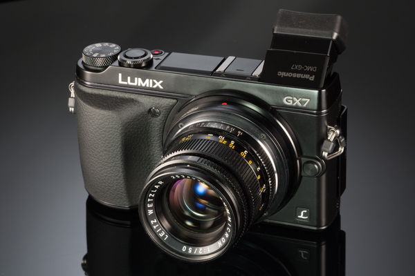 Lumix GX7 w/Novoflex adapter...
