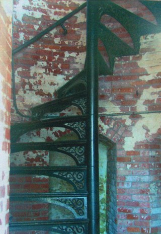 Marblehead light stairway...