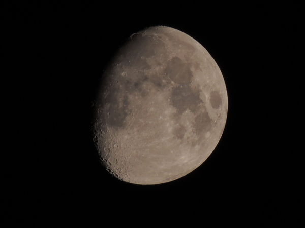 Moon  from  Nnorthern Indiana...
