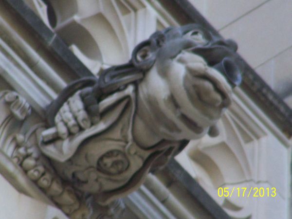 Gargoyle on the National Cathedral in DC...
