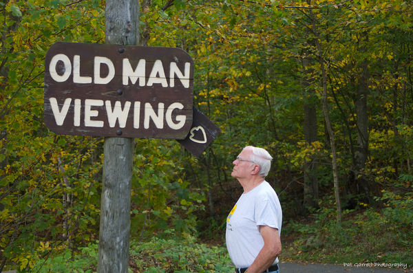 One husband, One sign - in NH at famous profile of...