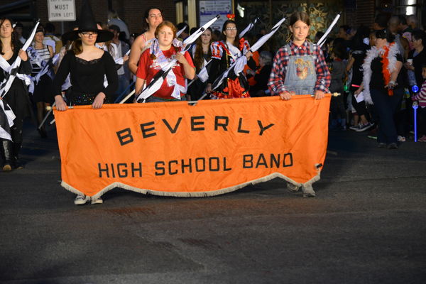 Orange banner from the high school band I was in...