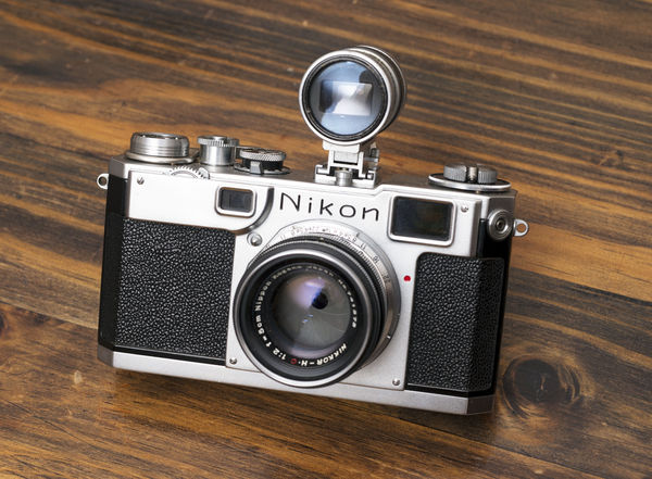 Nikon S2 with f2 5cm Nikkor H...