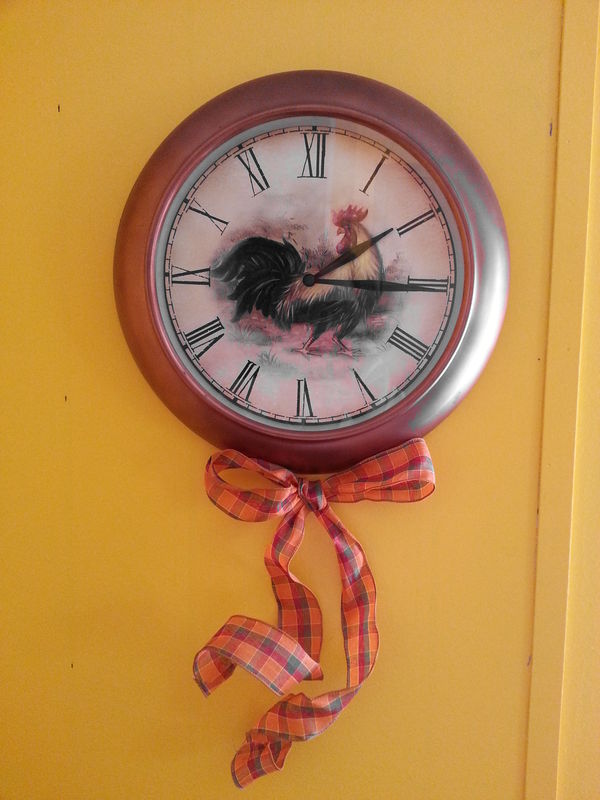 Rooster Clock...