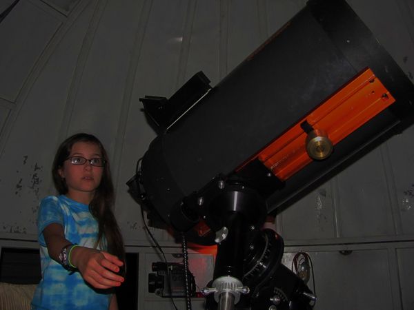 2011 - Amber in Observatory...