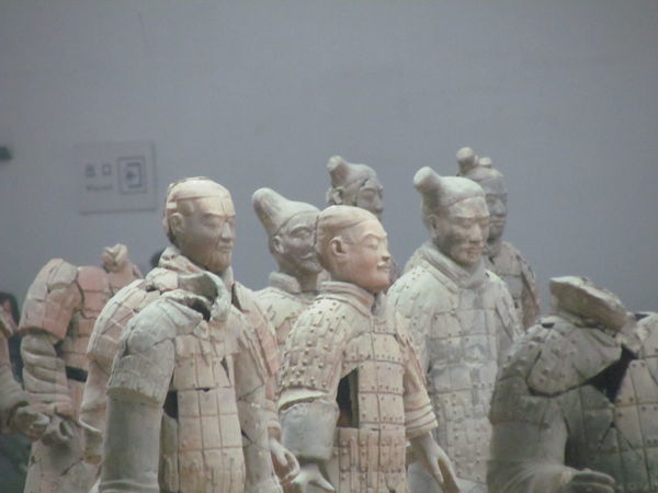 Statues in process of restoration...