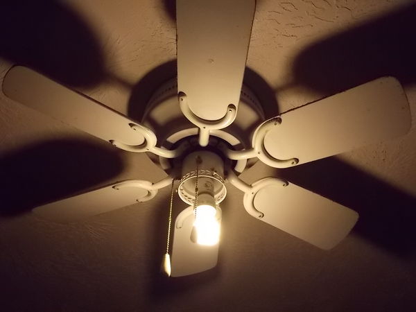 ceiling fan...