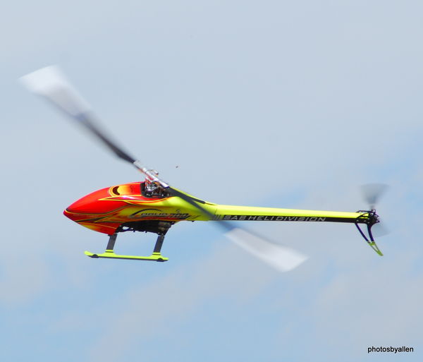 RC Heli doing some quick rotations!...