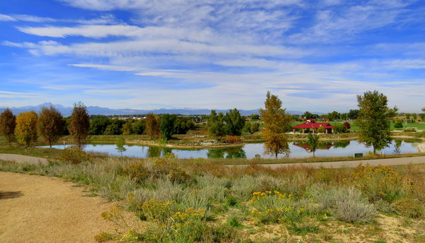 Sandstone Ranch Park near Longmont, Colorado...