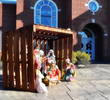 Freedom is being allowed to display a Nativity Sce...